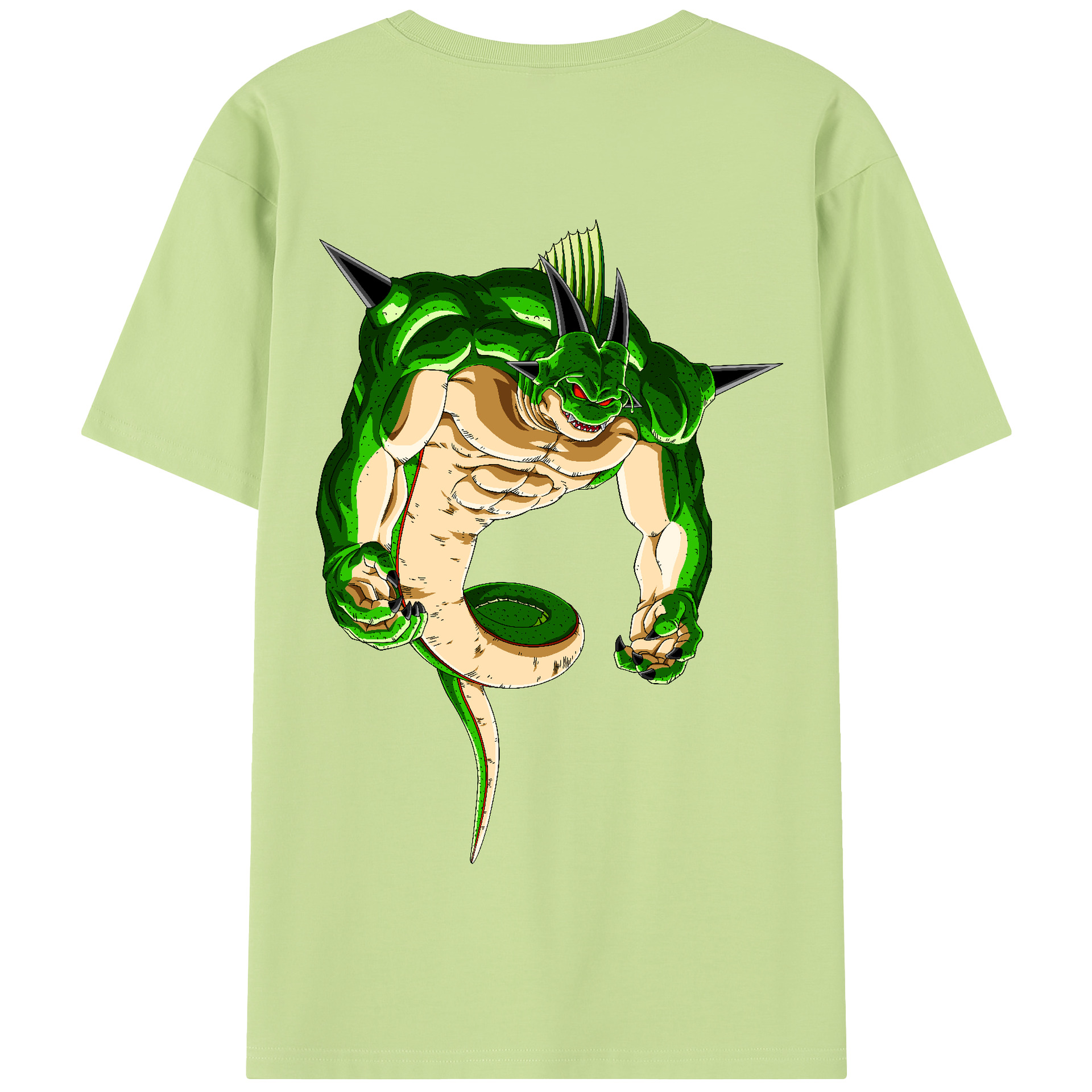 （画像用） ドラゴンボール 神龍 シェンロン DRAGON BALL Shenron 綿100％半袖Tシャツ（背面プリント）